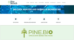 Desktop Screenshot of pine-biotech.com